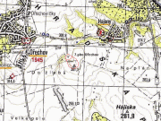Vez z mapy KT 83 Okol Brna - Ivanicko