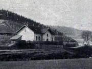 Stanice Prachovice v roce 1906