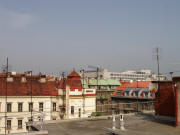 Výhled ze střechy na západ – Veletržní palác