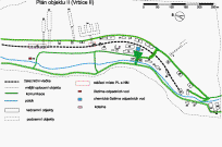 Pln objektu Vrbice II